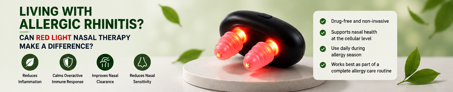 Living with Allergic Rhinitis: Can Red Light Nasal Therapy Make a Difference?