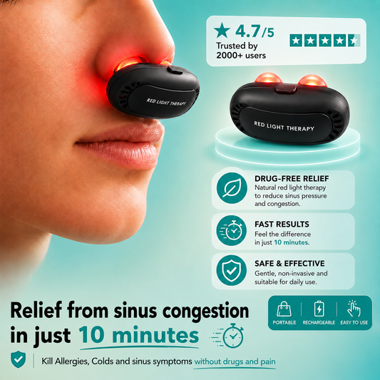 Ayeren Red Light Nasal Relief
