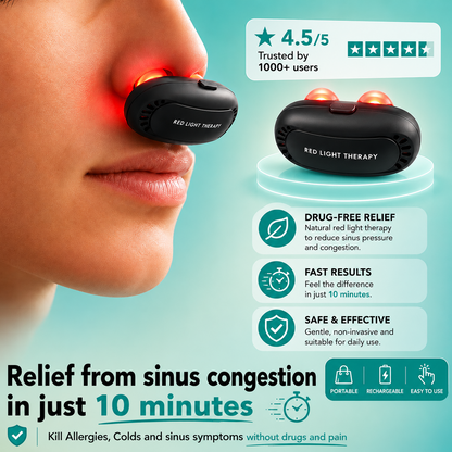 Ayeren Red Light Nasal Relief