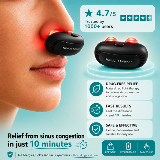 Ayeren Red Light Nasal Relief